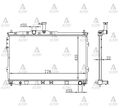 HYUNDAI H-1 SU RADYATÖRÜ 22mm (Brazing) MAHER