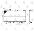 MAZDA 323 SU RADYATÖRÜ 95-98 MANUEL 1.51.8 FAMILIA (Brazing) MAHER