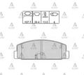 MAZDA 626 ARKA FREN BALATASI 98/-  MAZDA 6  323 99/- MAHER