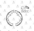 MAZDA B2500 ARKA FREN BALATASI 96-00  B2200 88-95 PABUÇLU 4x2 - 4x4 MAHER