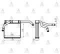 MAZDA B2500 KALORİFER RADYATÖRÜ MAHER