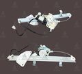 MITSUBISHI CANTER 515 659 CAM KRİKOSU ELEKTRİKLİ MOTORLU SAĞ T.W.