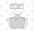 MITSUBISHI CARISMA ARKA FREN BALATASI 01/- 1.6-1.8-1.9  COLT 05/-  S-40 96/- (EKSTRA KARBONLU) MAHER