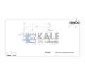 HONDA KLİMA RADYATÖRÜ CRV 95-02 INTEGRA 1.8I 97-00 581x366x16 KALE