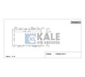 HONDA SU RADYATÖRÜ (ATMT) CRV 97-02 350x668x22 KALE