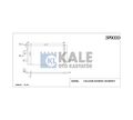 HYUNDAI KLİMA RADYATÖRÜ ACCENT MILENYUM 00-06 BENZİNLİ 597x360x16 KALE
