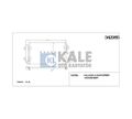 HYUNDAI KLİMA RADYATÖRÜ KMY H100 2.5TDI 04- KALE