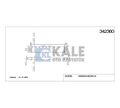 NISSAN INTERCOOLER (ARA SOĞUTUCU) MICRA K12 03-10 1.5DCI KALE