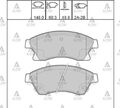CHEVROLET CRUZE ÖN FREN BALATASI 09-12  AVEO 11/-  OPEL ASTRA-J 11/- MAHER