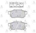 HONDA CIVIC ARKA FREN BALATASI 92-02 DİSK  CRX  INTEGRA  JAZZ 09/-  CITY 10/- MAHER-MHR-00185