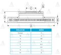 HONDA CIVIC ARKA FREN DİSKİ 06-16 260mm MAHER-MHR-03660