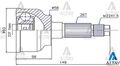 MAZDA 626 AKS KAFASI 1600CC 88-92 26*56*23  SEPHIA 1.8 MAHER