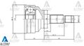 MAZDA 626 AKS KAFASI 2000CC 88-92 26*56*25 MAHER