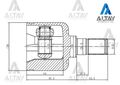 HYUNDAI ACCENT AKS KAFASI İÇ  EXCEL 25*22*35 MAHER