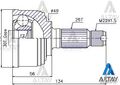 HONDA CIVIC AKS KAFASI 87-91 26*49*30 MAHER