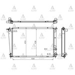 HYUNDAI STAREX SU RADYATÖRÜ 22mm (Brazing) MAHER