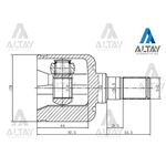 HYUNDAI ACCENT AKS KAFASI İÇ  EXCEL 25*22*35 MAHER