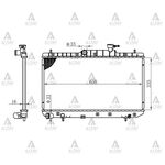 HYUNDAI ACCENT SU RADYATÖRÜ 00-06 1.5  1.6 MANUEL (Brazing) MAHER-MHR-10454