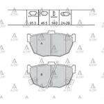 HYUNDAI ELANTRA ARKA FREN BALATASI 96-06  CERATO 05/- DİSK MAHER-MHR-00005