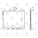 HYUNDAI GETZ SU RADYATÖRÜ 06-11 DİZEL MANUEL (Brazing) MAHER-MHR-10547