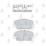 HYUNDAI i30 ÖN FREN BALATASI 12/-  ELANTRA 16-18  CEED 12/-  OPTIMA  GENESIS COUPE (EKSTRA KARBONLU) MAHER