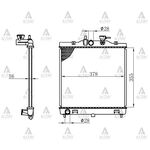 KIA PICANTO SU RADYATÖRÜ 04/- 1.0  1.1  ATOS 06/-  MANUEL (Brazing) MAHER-MHR-10474