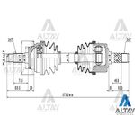 B-2500 oN AKS KOMPLE 4X4 SOL ABSLi ( ABS 44 )
