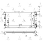 323 SU RADYAToRu 95-98 OTOMATiK 1.8 LANTIS 26mm (Brazing)