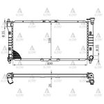 MAZDA 626 SU RADYATÖRÜ 92-01 MANUEL 2.0 26mm (Brazing) MAHER-MHR-10440