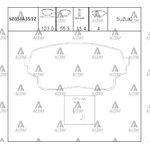 FREN BALATASI oN-( SUZUKI: GRAND VITARA  XL7  0305 )