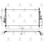 NISSAN ALMERA KLİMA RADYATÖRÜ 00/-1.5  1.6 MAHER-MHR-10863