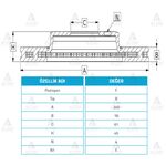 FREN DISKI ON HAVALI-( 240-4 )-( NISSAN SUNNY 9096 100 NX 9395 )