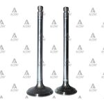 MITSUBISHI CANTER SUPAP TAKIM 0.50 ÇİFT TEKER (IN-4 ÖLÇÜ:44x9x137  EX-4 ÖLÇÜ:37x9x137) GUNES-GNS-05-3729-3730