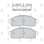 MITSUBIS FREN BALATA L-200 06-15 / 15=> / FULLBACK PICK-UP 16=> ÖN 4605A198