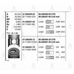 MITSUBIS PİSTON SEGMANLI CANTER 659 TURBO STD 87-71592-STD