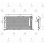 MITSUBIS RADYATÖR KLİMA LANCER 03-07 BRAZING MN151100