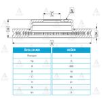 MITSUBISHI CARISMA ARKA FREN DİSKİ 96-06  LANCER 03/-   VOLVO S-40 260mm MAHER-MMHR-03649