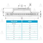 MITSUBIS FREN DİSKİ CARISMA  96-00 1.6 / PROTON 96-00 / ÖN HAVALI 236-4 MB699283