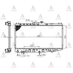 COROLLA SU RADYAToRu 88-92 AE-92  CORONA AT171 OTOMATiK (Brazing)
