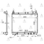 YARIS SU RADYAToRu 00-06 BENZiNLi 1.3 OTOMATiK (Brazing)