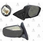 MITSUBIS AYNA DIŞ DİKİZ L-200 06-14 ELEKTRİKLİ ISITMALI OTOMATİK KATLANIR KROM SAĞ MN167430T