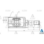 HYUNDAI ACCENT AKS KAFASI İÇ 03-06 DİZEL SOL 25*23*35 MAHER