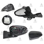 TOYOTA YARIS YAN AYNA 12-14 ELEKTRİKLİ ISITMALI SİNYALLİ SOL T.W.-TYV-879400D590