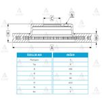 CHEVROLET AVEO ÖN FREN DİSKİ 11/- 256mm WOD-WOD-53514