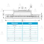 FREN DISKI ON HAVALI-( 280-5 )-( HYUNDAI: ELANTRA 1118 )