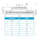 HYUNDAI H-1 ÖN FREN DİSKİ 08/- 300mm WOD-WOD-16374