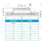 MAZDA MAZDA 3 ÖN FREN DİSKİ 03-08  09/- 278mm WOD