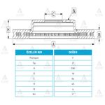 FREN DISKI ON HAVALI-( 236-4 )-( MITSUBISHI: CARISMA 9600  1.6  PROTON: PERSONA 9500 )