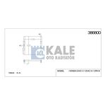 KLiMA RADYAToRu CIVIC 92-95 359x328x16
