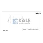 KLiMA RADYAToRu ACCENT 95-00 565x318x16